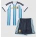 Argentina Hjemmedraktsett Barn VM 2026 Kortermet (+ Korte bukser)